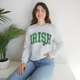 thumbnail image 1 of Irish Clover Unisex Sweatshirt, Lucky Irish Women's Sweatshirt, Irish Gifts, 1 of 5