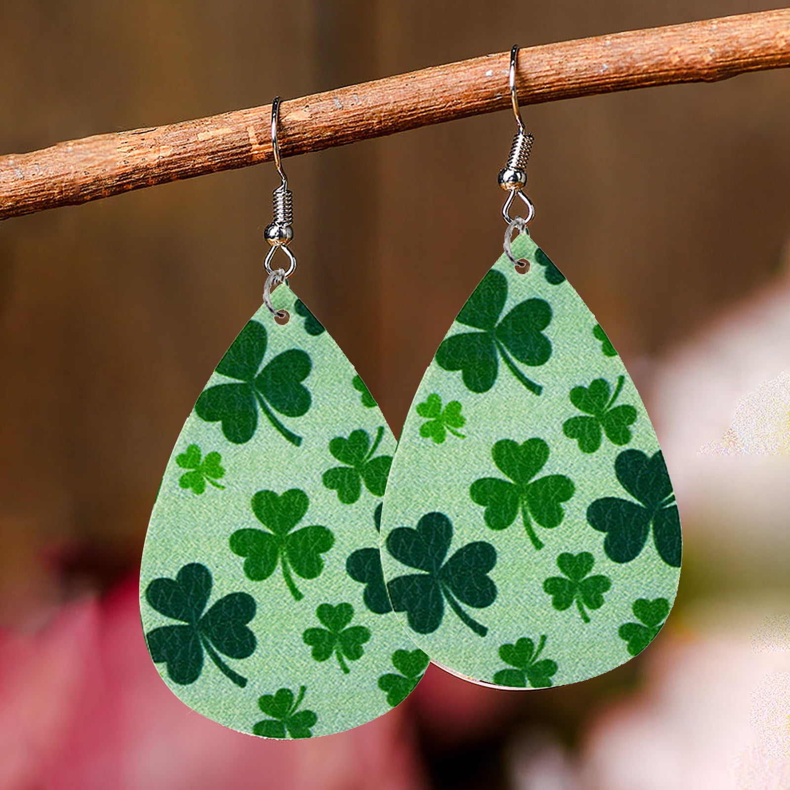 Irish Collection Earrings St. Patricks's Party Accessories Drop