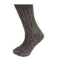 thumbnail image 1 of Irish Country Men’s Gray Wool Socks, One Size Made By Grange Crafts, 1 of 1