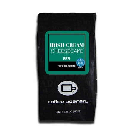 Irish Cream Cheesecake Flavored Coffee Regular or Decaf: Decaf, Size: 12oz, Grind: Coarse