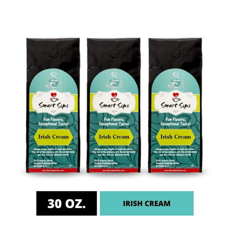 Irish Cream, Flavored Medium Roast Ground Gourmet Arabica Coffee