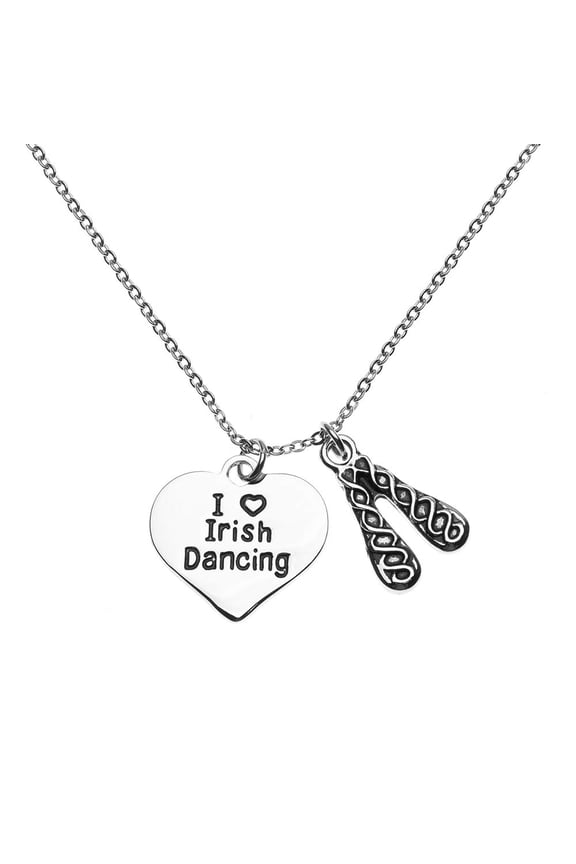 Irish Dance Necklace - Irish Dance Jewelry - Perfect Gift for Irish Dance Recitals and Irish Dancers