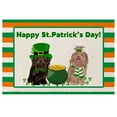 Irish Day Dining Mat Linen Cloth Durable Non Material Table Mat Dining