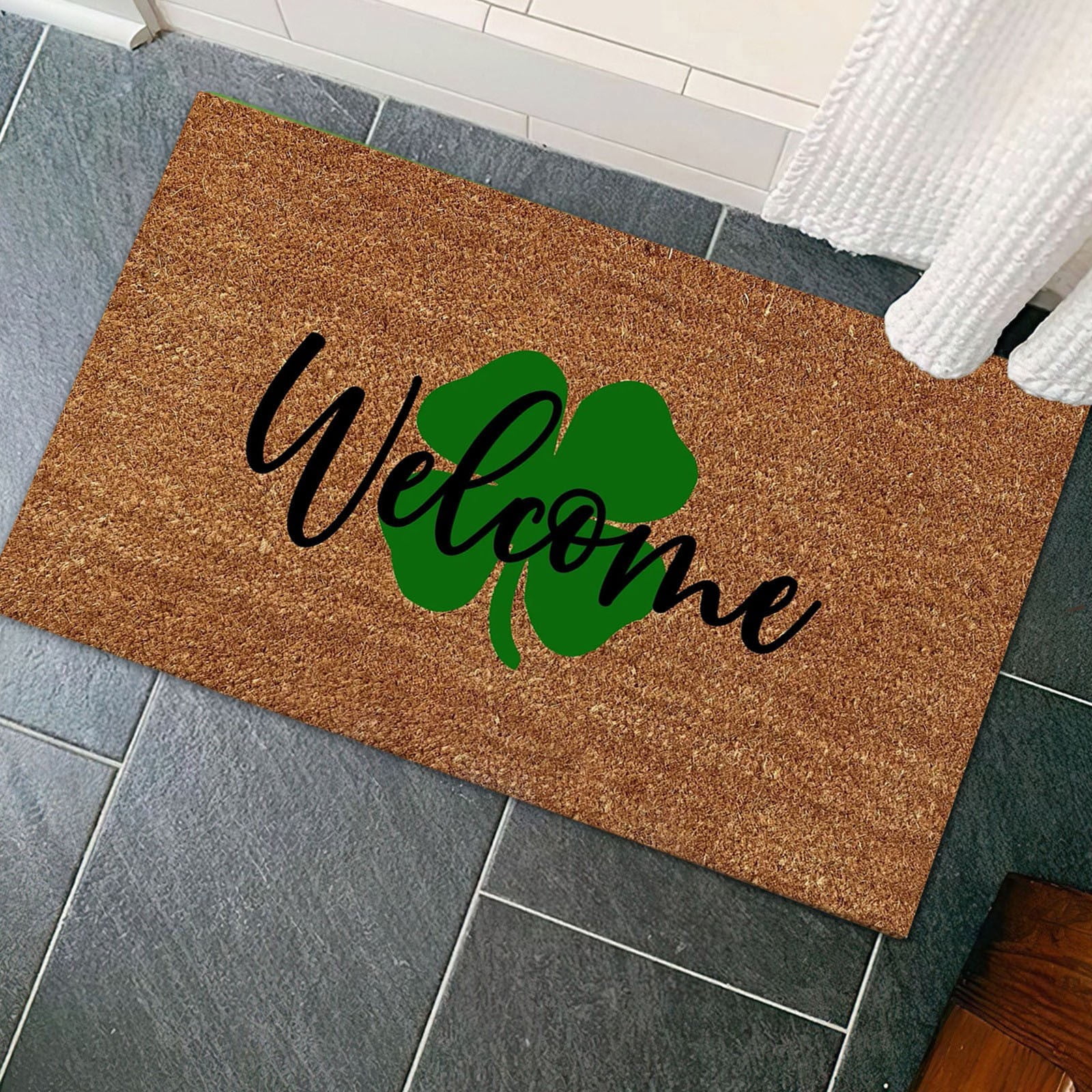 Irish Day Floor Mats Holiday Mats Door Mats Polyester Door Mats