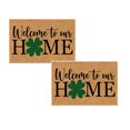 thumbnail image 1 of Irish Day Floor Mats Holiday Mats Welcome Door Mats Polyester Door Mats, 1 of 8