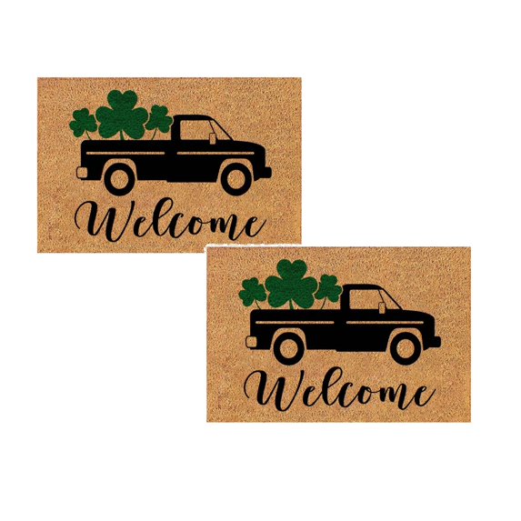 Irish Day Floor Mats Holiday Mats Welcome Door Mats Polyester Door Mats
