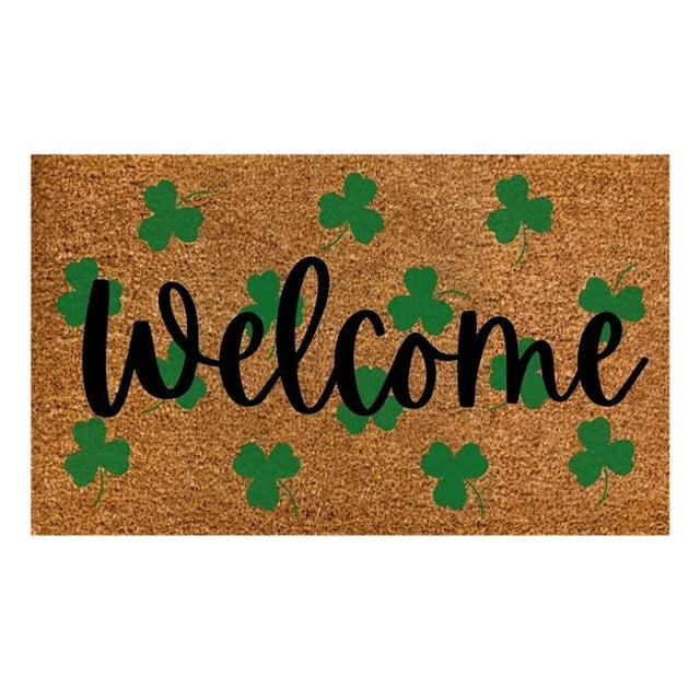 Irish Day Floor Mats Holiday Mats Door Mats Polyester Door Mats