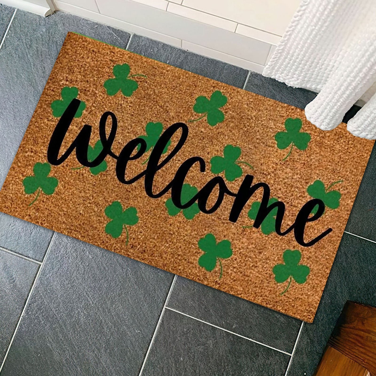 Irish Day Floor Mats Holiday Mats Door Mats Polyester Door Mats