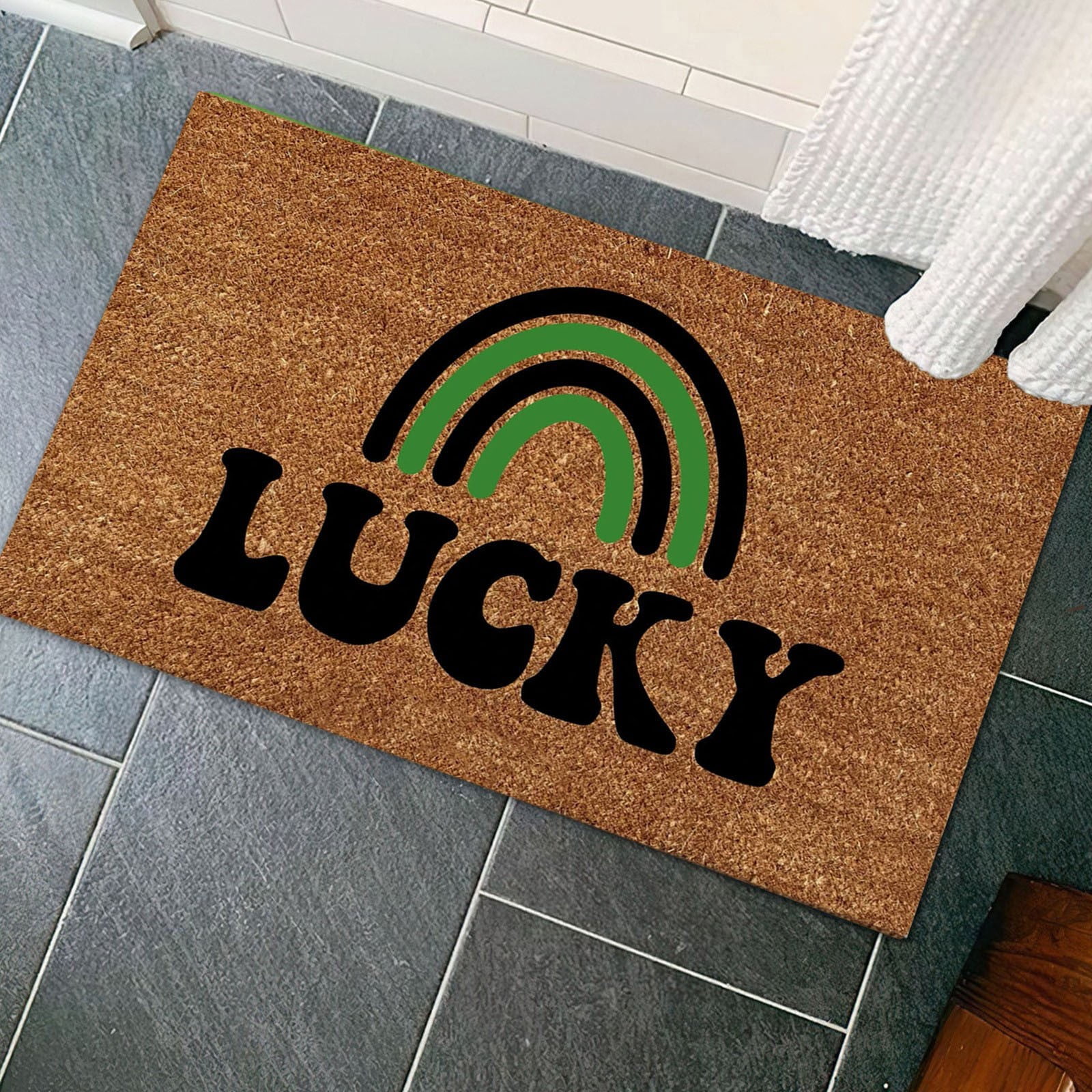 Irish Day Floor Mats Holiday Mats Door Mats Polyester Door Mats