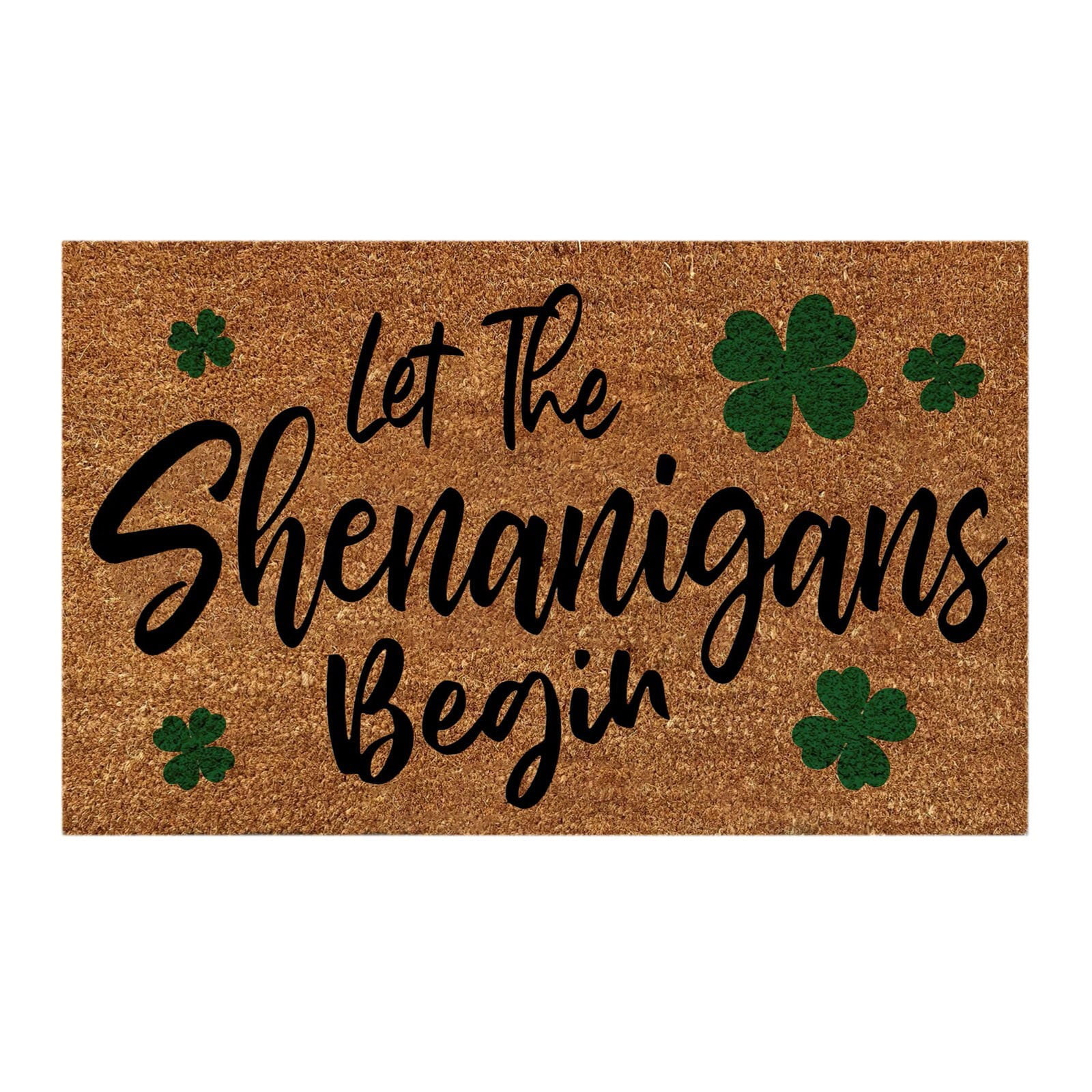 Irish Day Floor Mats Holiday Mats Door Mats Polyester Door Mats