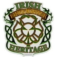 thumbnail image 1 of Irish Firefighter Heritage Firefighter White vinyl Reflective Decal 2In, 1 of 1