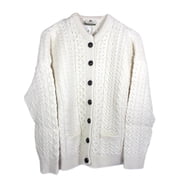 Irish Fisherman Sweater Ladies 100% Merino Wool