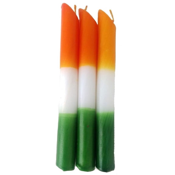Irish Flag Drip Candle 10 Pack