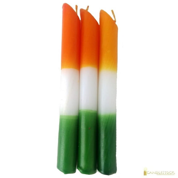 Irish Flag Drip Candle 75 Pack