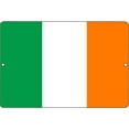 thumbnail image 1 of Irish Flag Metal Tin Sign Wall Decor Man Cave Bar Ireland, 1 of 5