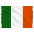 thumbnail image 1 of Irish Flag (Front Back Print) Pillow Case, 1 of 2