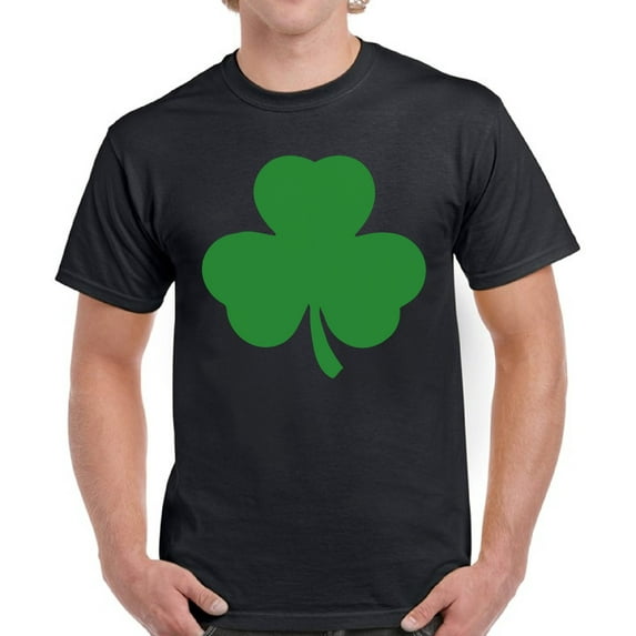 Irish Green Clover Graphic Shirt - St Patrick's Day Tees for Men - Irish American Party T-Shirt Gifts