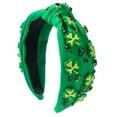 thumbnail image 1 of Irish Green Hat Headband, St. Patrick's Day Hair Accessory with Festive Design, Fun Green Themed Wearable Decor, 1 of 6