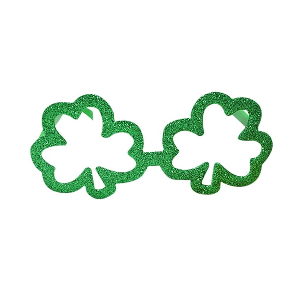 Irish Holidays St. Patrick's Day Funny Party Glasses for Holiday Decorations and Festive Celebrations, General Purpose Novelty Item for Themed Parties and Home Use, Fun Accessory for Seasonal Events