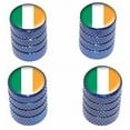 thumbnail image 1 of Irish Ireland Flag Tire Rim Wheel Aluminum Valve Stem Caps, Multiple Colors, 1 of 1