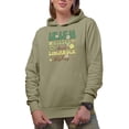 thumbnail image 1 of Irish Kisses and Shamrock Wishes, St. Patrick's Day, Sand Hooded Sweatshirt or Hoodie, 2XL, 1 of 5