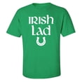 thumbnail image 1 of Irish Lad (horseshoe) Adult Short Sleeve T-shirt, 1 of 4