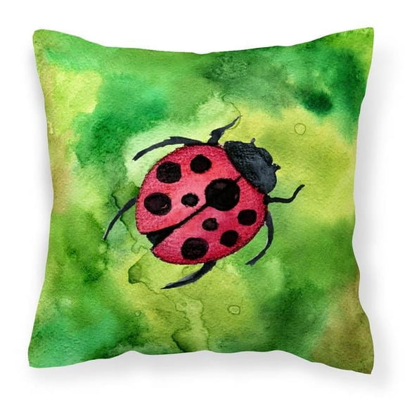 Irish Lady Bug Fabric Decorative Pillow