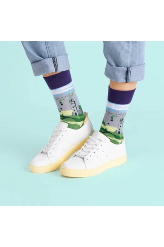 Irish Landmark Socks- Irish Castle