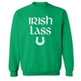 thumbnail image 1 of Irish Lass (horseshoe) Crewneck Sweatshirt, 1 of 3