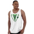 thumbnail image 1 of Irish Leprechaun St Pattys Day Tuxedo Tank Top Sleeveless Tee Men Brisco Brands S, 1 of 5