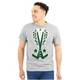 thumbnail image 1 of Irish Leprechaun Tuxedo St Pattys Tux Men's Graphic T Shirt Tees Brisco Brands L, 1 of 6