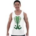 thumbnail image 1 of Irish Leprechaun Tuxedo St Pattys Tux Tank Top Sleeveless Tee Men Brisco Brands L, 1 of 5