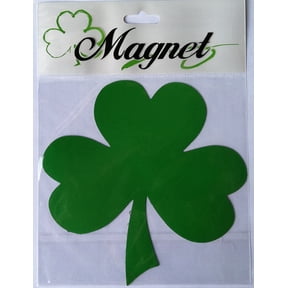 Irish Lucky Shamrock Car Magnets-5.5 Inches