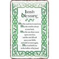 thumbnail image 1 of Irish Metal Sign with Blessing Saying Celtic Design 12” x 8”, 1 of 2