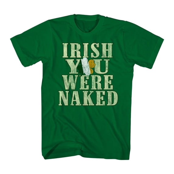 Irish Naked Kelly Adult T-Shirt