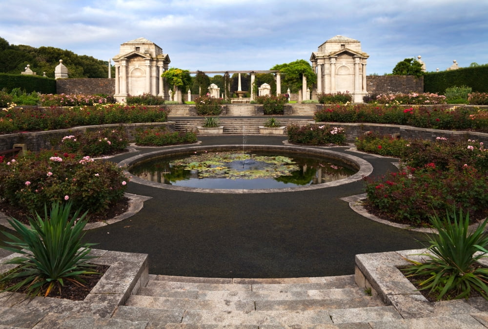 Irish National War Memorial Gardens Islandbridge Dublin City Ireland Canvas Art - Panoramic Images (36 x 24)