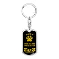 thumbnail image 1 of Irish Red And White Setter Keychain Stainless Steel or 18k Gold, 1 of 10
