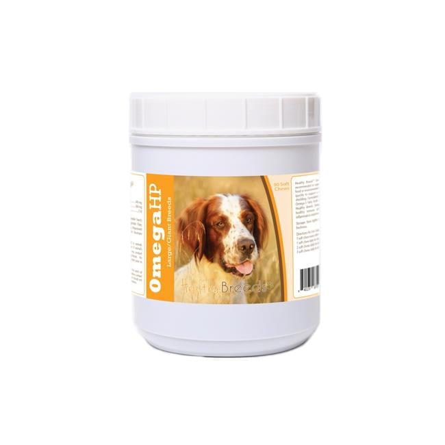 Irish Red & White Setter Omega HP Fatty Acid Skin & Coat Support Soft Chews
