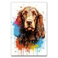 thumbnail image 1 of Irish Redand White Setter Dog Art - Watercolor Style Wall, Home or Apartment Decor - Sweet Poster Print Gift for Puppy Lovers, Dog Lovers, Women, Girls, Kids, Baby Room, Nursery, 1 of 5