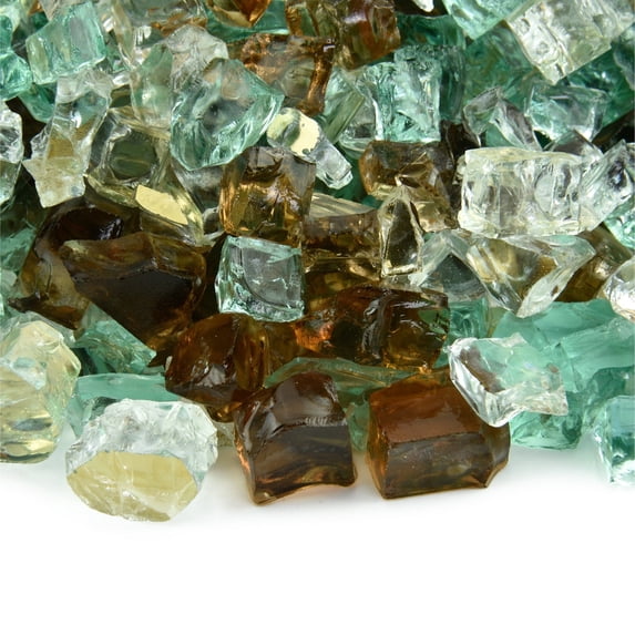 Irish Roast Blended Fire Pit Glass | 1/2", 10 lbs