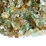 Irish Roast Blended Fire Pit Glass | 1/4", Reflective, 10 lbs
