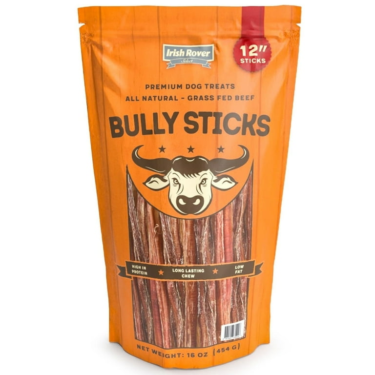 Irish Rover Beef Bully Sticks 12 Inch 16 Ounce