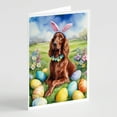 thumbnail image 1 of Irish Setter Easter Egg Hunt Greeting Cards Pack of 8 7 in x 5 in, 1 of 3