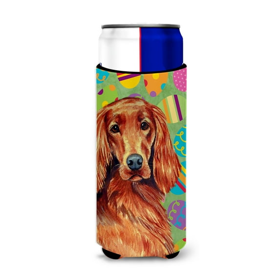 Irish Setter Easter Eggtravaganza Ultra Hugger for slim cans