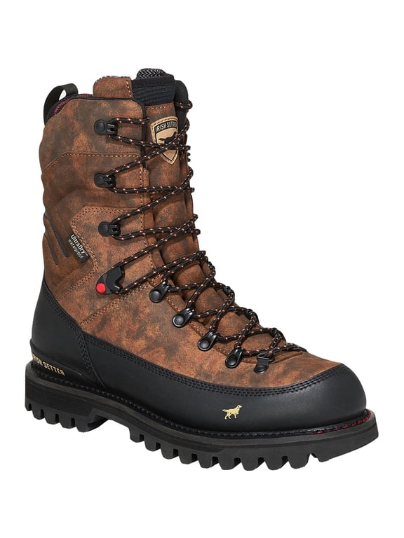 Elk Tracker Boot Size 10 Uninsulated 8 in. Leather Camo