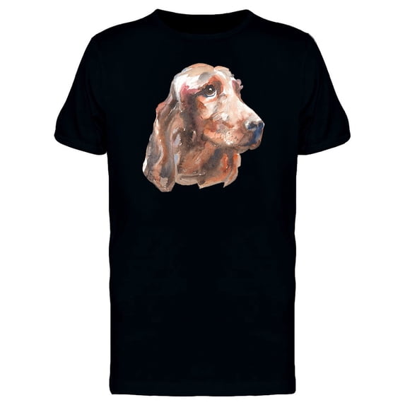Irish Setter Head Painting Tee Men's -Image by Shutterstock