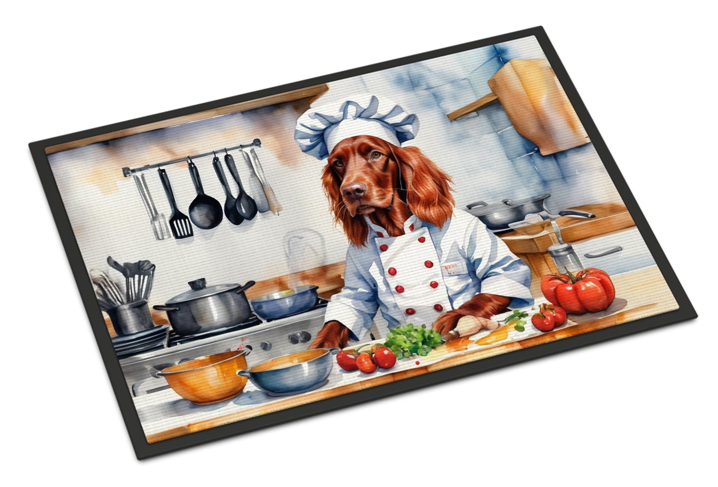 Irish Setter The Chef Doormat 27 in x 18 in