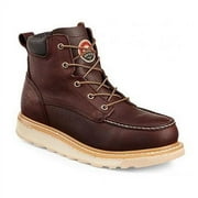 IRISH SETTER, ASHBY, MENS, 6, SOFT TOE, WORK BOOT - SIZE 11 WIDE - BROWN