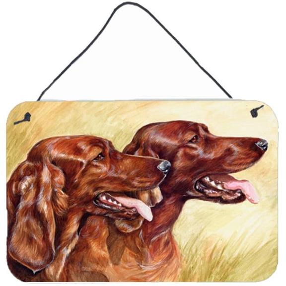 Irish Setters Wall or Door Hanging Prints