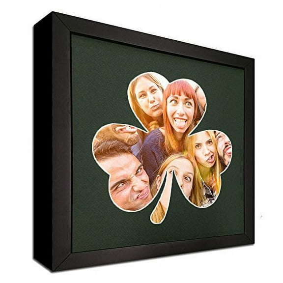 Irish Shamrock Photo Mat With Frame - Frame Your 8x10 Pictures or Irish Prints